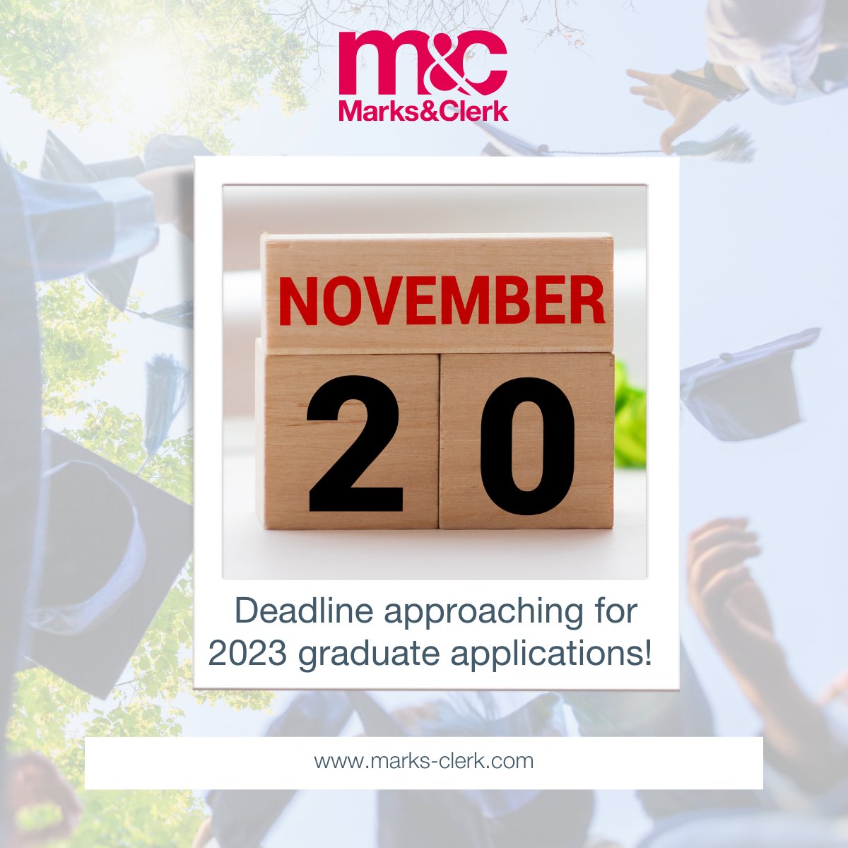 The closing date for 2023 trainee patent attorney applications is rapidly approaching! If you, or someone you know, would like to learn more about working for a leading intellectual property firm, click below.

#trainee #graduateopportunities #werehiring

bit.ly/3RTjW5I