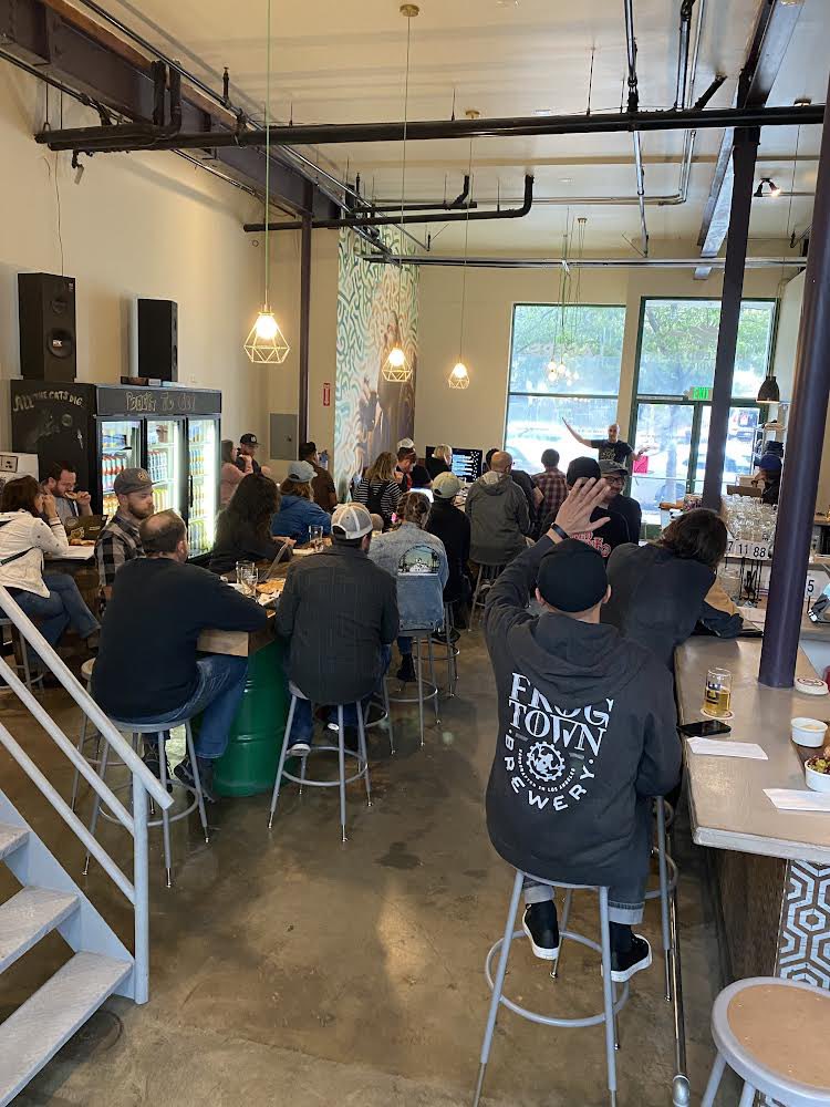 cfarmand's tweet photo. Thank you @MacLeodAle for hosting me for the Long Game road show. Long Game begins now. #CraftBeer #sbs #labrewery https://t.co/EywkqWCMbE