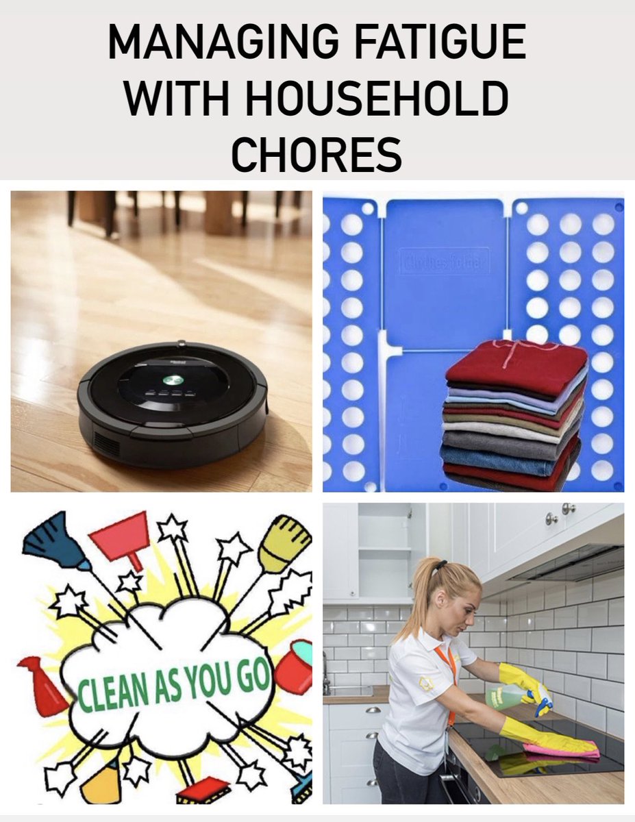Some #OTlifehacks on energy conservation with those household chores. Don’t let tasks pile up, put things away straight away, clean as you go! Or invest in items such as a robot hoover, laundry folder or help with cleaning #OTweek2022