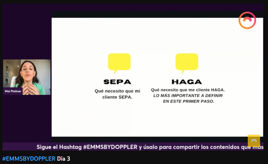 GLMDigial's tweet photo. Muy valiosa la información que nos comparte @maipistiner en el #EMMSbyDoppler https://t.co/g70zxMoBLt