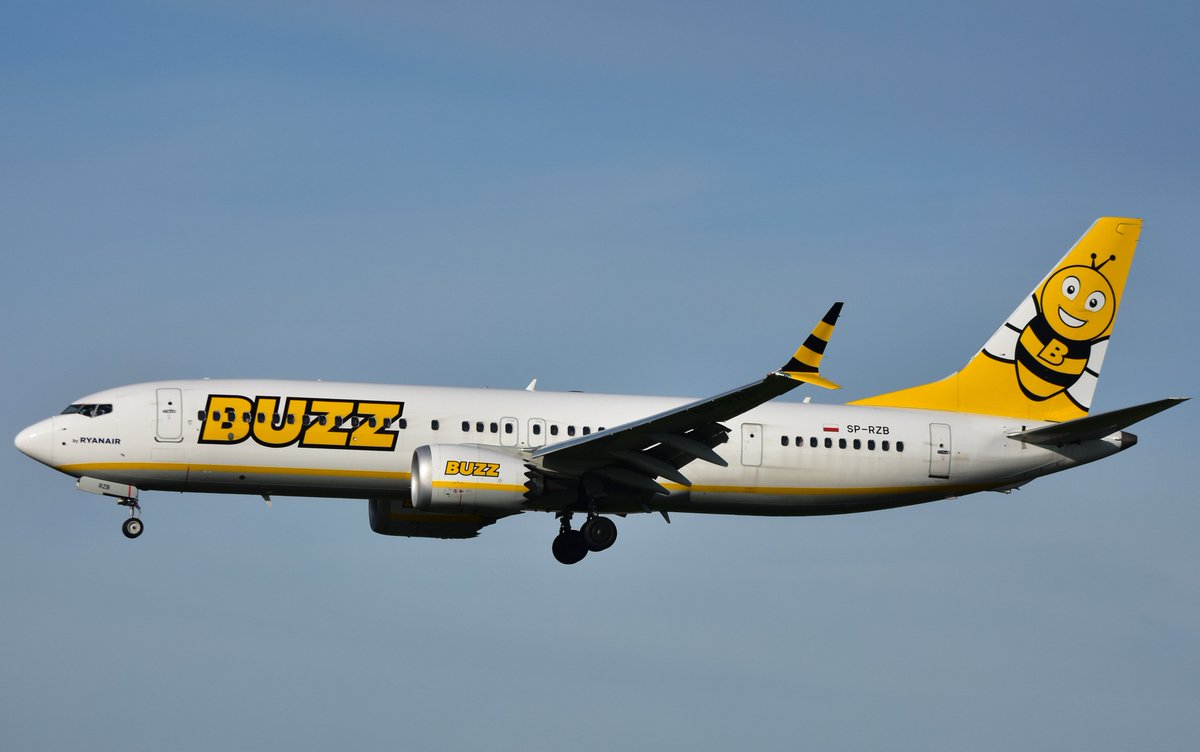 JorgenLammens's tweet photo. During a 1 hour stop @BrusselsSouth #CRL #Charleroi I could catch my first @BuzzAirOfficial ever! It was SP-RZB #Boeing737Max8-200 of @BuzzAirPoland 
#Planespotting #AvGeek #avgeeks #aviationphotography #aviation #airliners #BuzzAir #Ryanair ©eigenfoto https://t.co/KRr8UxeaK0