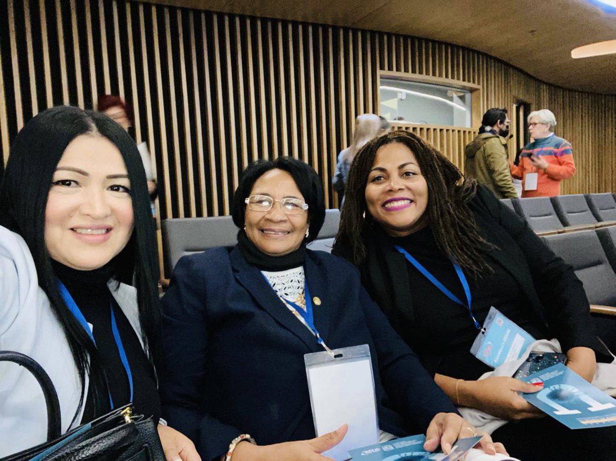 Universities Caribbean (@uc_1caribbean) on Twitter photo Our secretary general Dr <a href="/Myriam_Moise/">Myriam Moïse</a> is attending <a href="/UDUAL/"> ♡̷̷̷</a> meetings in Bogota with <a href="/nicado3/">Miriam Nicado</a> Dr Miriam Nicado President of La Havana University and newly elected member of the Executive Committee of UNIVERSITIES CARIBBEAN. #onecaribbeansolutions Moving forward! Adelante! Our secretary general Dr <a href="/Myriam_Moise/">Myriam Moïse</a> is attending <a href="/UDUAL/"> ♡̷̷̷</a> meetings in Bogota with <a href="/nicado3/">Miriam Nicado</a> Dr Miriam Nicado President of La Havana University and newly elected member of the Executive Committee of UNIVERSITIES CARIBBEAN. #onecaribbeansolutions Moving forward! Adelante!