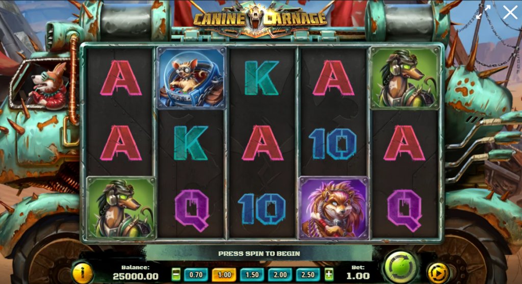 Canine Carnage Slot Review – Play’n Go 

