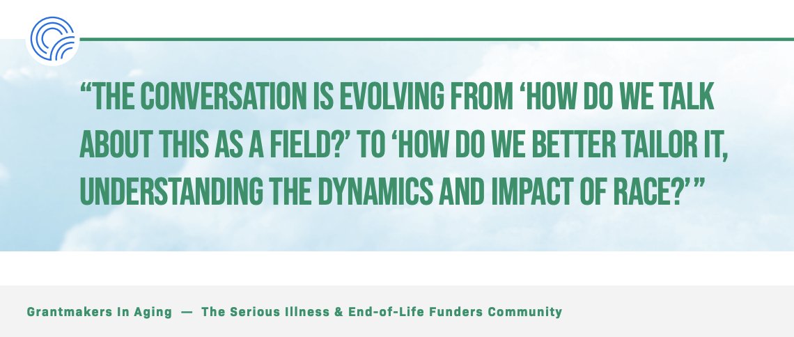 Stupski Foundation (@stupskifdn) on Twitter photo For five years, we have been collaborating with our peer funders through <a href="/GIAging/">Grantmakers In Aging</a>. In a new report, explore how we are learning from each other and partnering to support better care for people with serious illness and their caregivers. #SeriousIllnessCare
bit.ly/3zA4W6o For five years, we have been collaborating with our peer funders through <a href="/GIAging/">Grantmakers In Aging</a>. In a new report, explore how we are learning from each other and partnering to support better care for people with serious illness and their caregivers. #SeriousIllnessCare
bit.ly/3zA4W6o