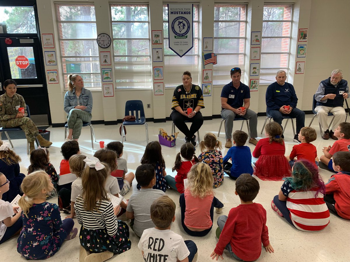 Trisha Feyt, M. Ed. (@mpefeyt) on Twitter photo Kindergarten honored and celebrated some local Veterans this morning and learned so much! Thank you to our Veterans, including our own <a href="/lovett_jodi/">Jodi Lovett</a>, and to <a href="/scooterscoffee/">Scooter's Coffee</a> for donating coffee for our vets! ๐โค๏ธ๐บ๐ธ <a href="/MPE_Mustangs/">Mountain Park ES</a> Kindergarten honored and celebrated some local Veterans this morning and learned so much! Thank you to our Veterans, including our own <a href="/lovett_jodi/">Jodi Lovett</a>, and to <a href="/scooterscoffee/">Scooter's Coffee</a> for donating coffee for our vets! ๐โค๏ธ๐บ๐ธ <a href="/MPE_Mustangs/">Mountain Park ES</a>