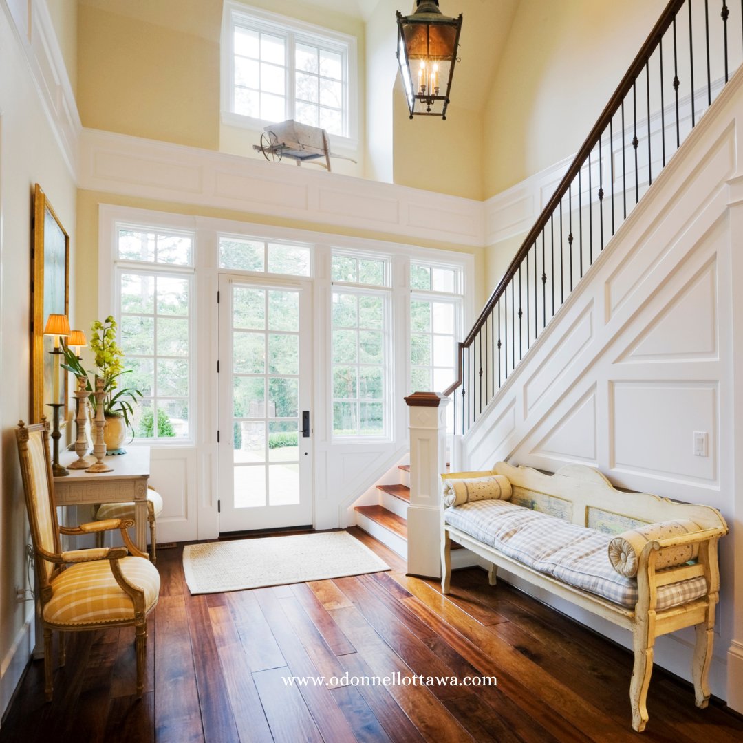 Open up your entry-way to your home. How you can do this is: Wall-mounted hooks, open shelving to place knick-knacks, and placing a large mirror on the wall to reflect the rest of your home. What else would you add? Comment below