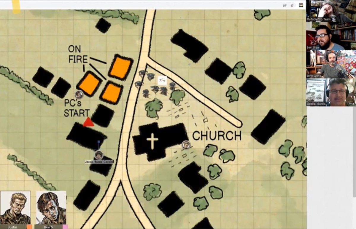 💥
#wwii tabletop RPG “War Stories” live play session
💥

Think Band of Brothers in Normandy). Session by <a href="/ontabletop/">OnTableTop</a> . Game by <a href="/FirelockGames/">Firelock Games</a> 
youtu.be/BpNxArhdv2o