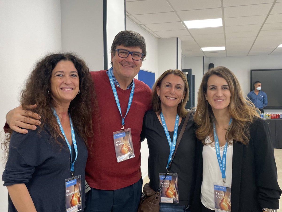 Hoy de formación con compis de <a href="/MutuaUniversal/">Mutua Universal</a> ACH Delfos en jornadas de avances de inestabilidad de tobillo.