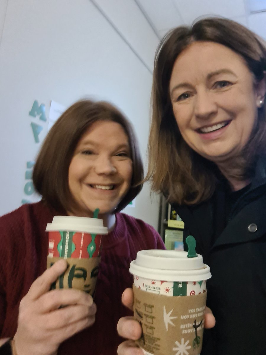 Leadingwithhsd's tweet photo. First red cup of the season! Thank you @jennannhall . Love you.  #redcupseason #redcup #Starbucks https://t.co/remibbRlRD