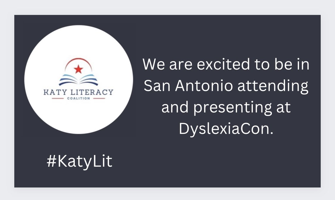 KatyLiteracy's tweet photo. π£ Join Us!
Room 214D @ 1:10
Transforming Literacy Practice: Parent-Driven, Stakeholder Collaboration Fostering Systemic Change
#DyslexiaCon #DyslexiaAwareness #Literacy #UntilEveryoneCanRead #GetSchooledByIDA #KatyLit #SOR #ScienceOfReading #TXReads #TXLiteracy #KatyISD #KatyIC https://t.co/h5R0K5TOpB