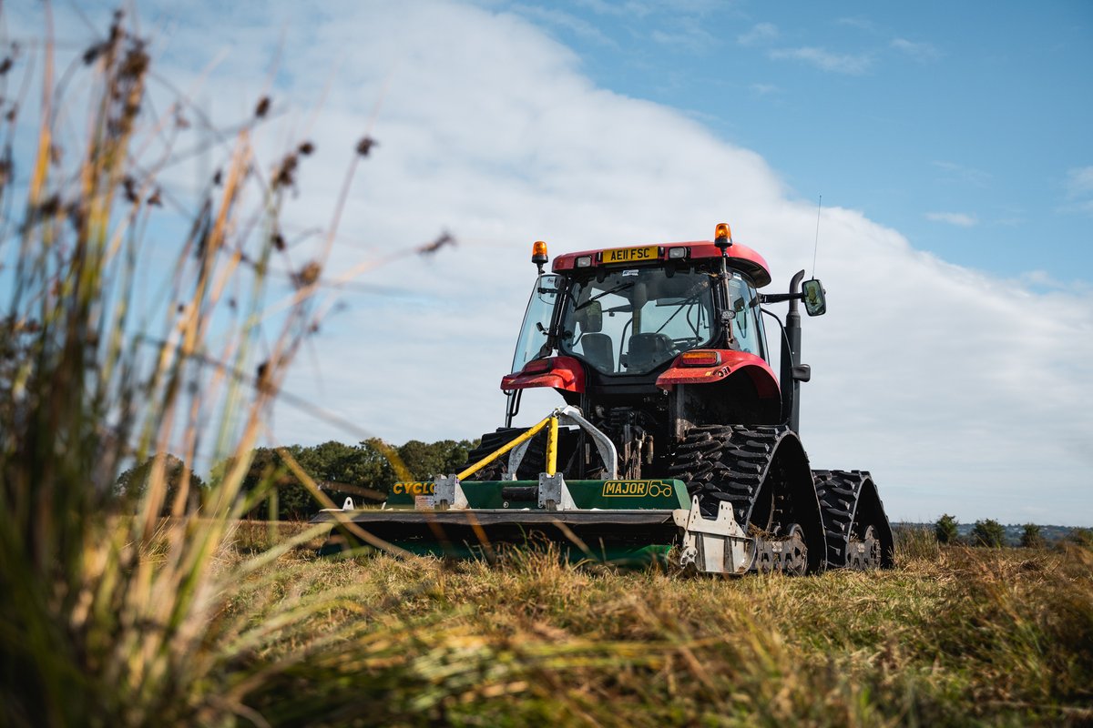 MajorEquipment's tweet photo. 1/2 The @RSPBNI pivoted away from costly flail mowers towards the Major Cyclone to control rushes and willow scrub areas at Lough Beg
#conservation #agrienvironment #scrubland #scrubcontrol https://t.co/dIj2L2i7dD