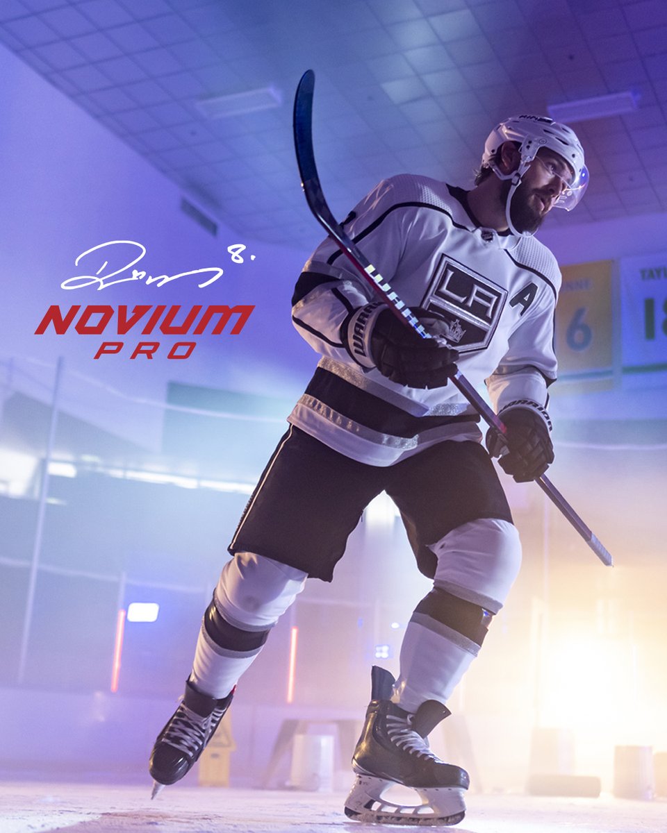 WarriorHockey's tweet image. Drew Doughty 🤝 Novium Pro. #MadeForPower