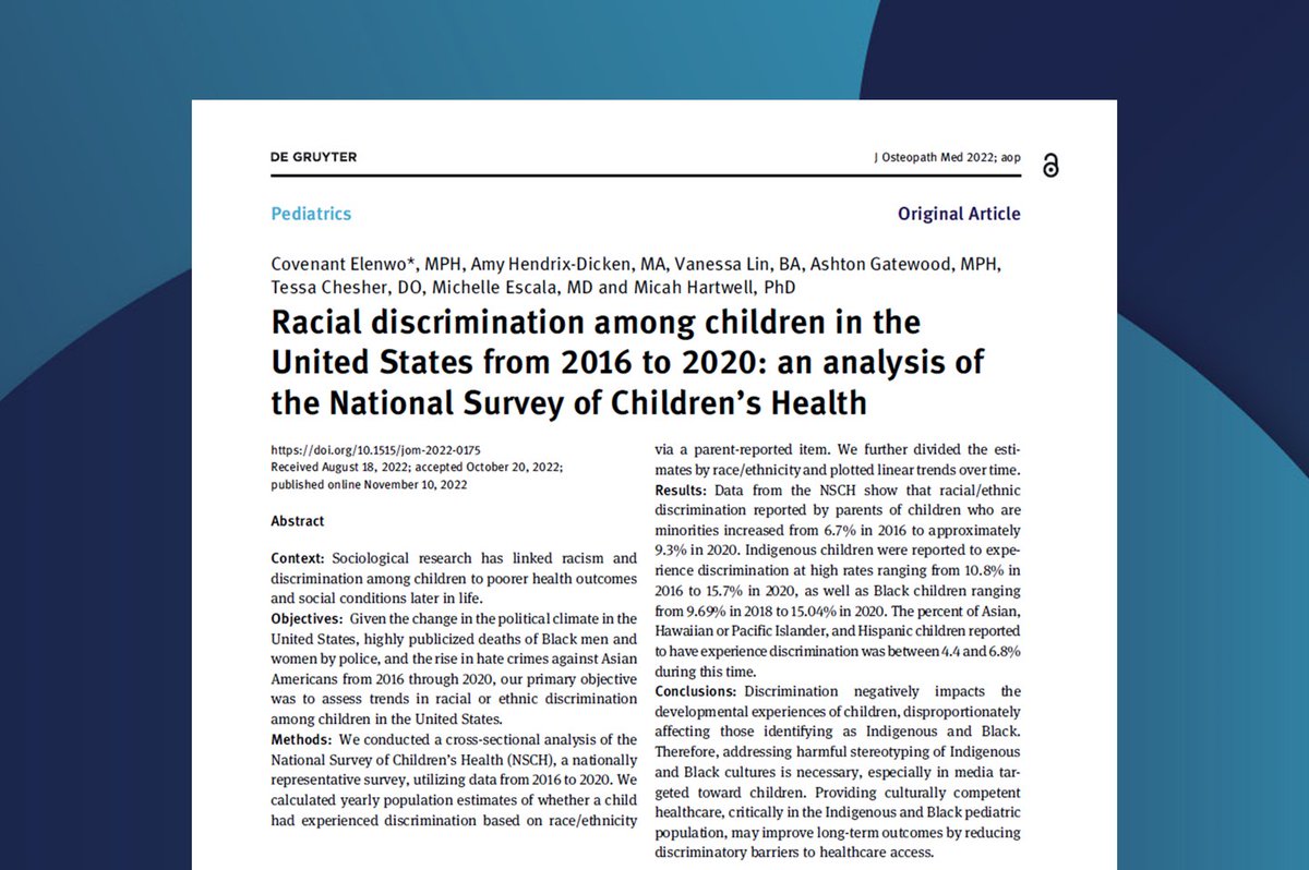 Journal of Osteopathic Medicine tweet media