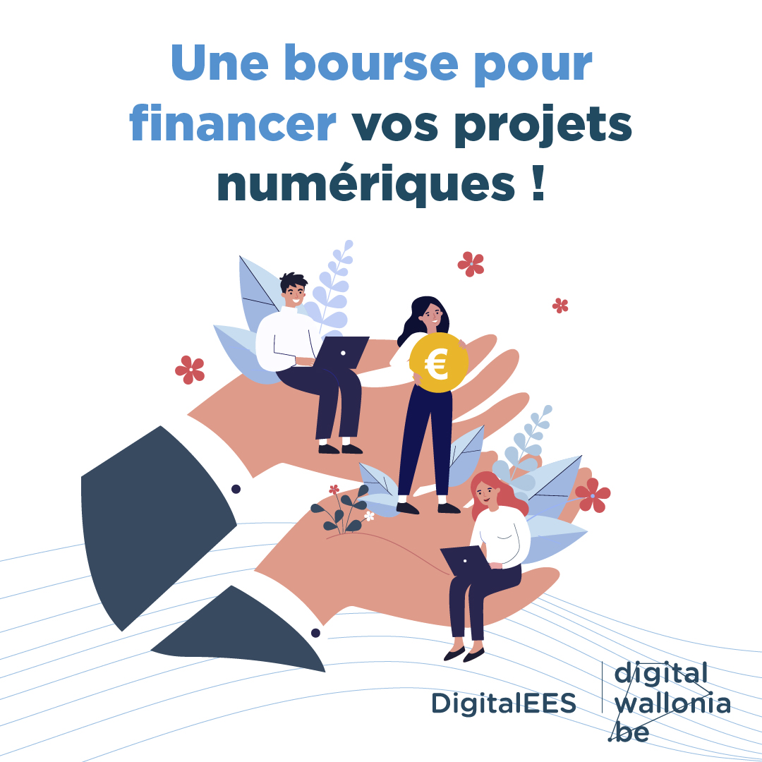 📣 Appel aux bourses : déposez votre candidature !

Obtenez une bourse de digitalisation et menez à bien votre projet de transformation digitale en économie sociale ! Toutes les infos ici 👉 digitalees.be/bourse/

#DigitalEES #economiesociale #digitalwallonia