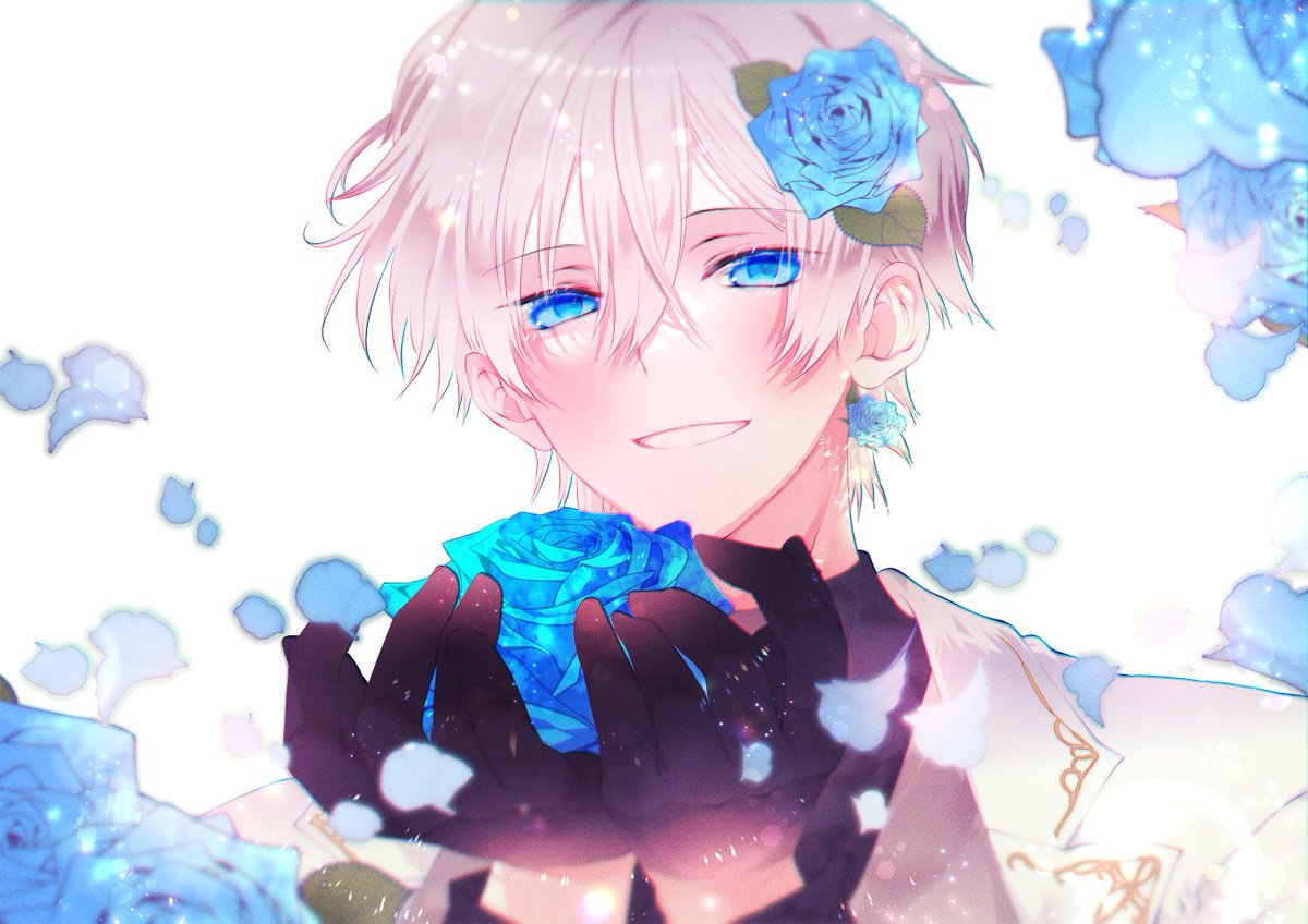 「碧凪レン様(*˘︶˘*).。.:*     #碧凪レン #碧凪画廊 」|むーのイラスト