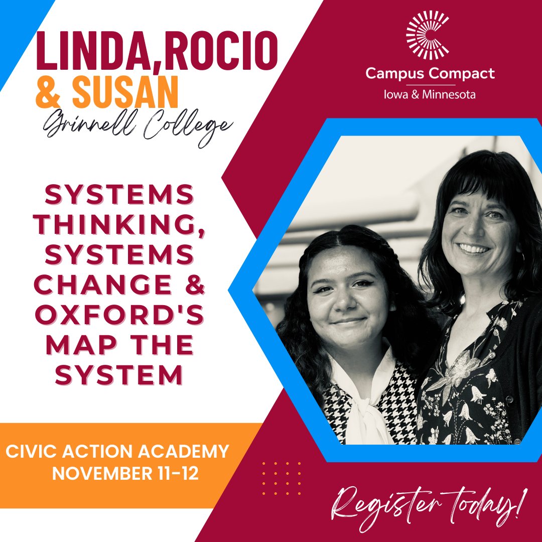 1 more day!!

Are you ready to change the world? This session will provide participants with new tools and perspectives that they can use in future long-term, systemic change-making endeavors.
#civicactionacademy