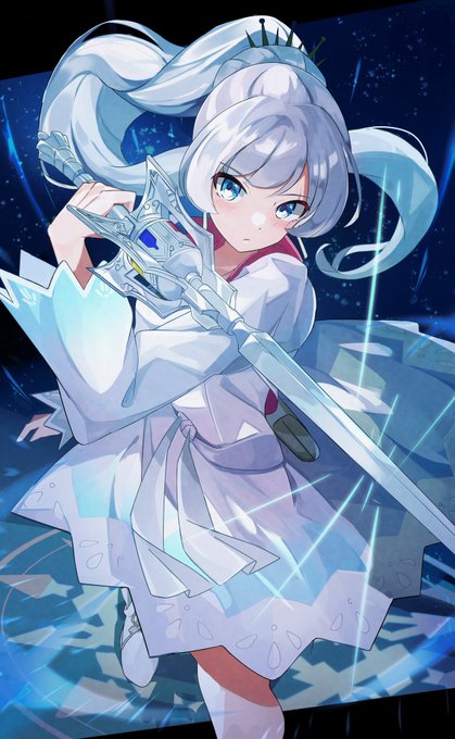 ワイス・シュニー 「Weiss Schnee#RWBY #RWBYfanart 」|うみるの