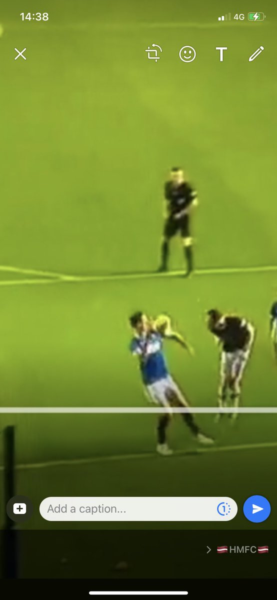 Davidghmfc's tweet photo. @JamTarts Why have the club not asked the question as to why this wasn’t looked at stop bending over to these Glasgow cheats https://t.co/v17vgAzCAz