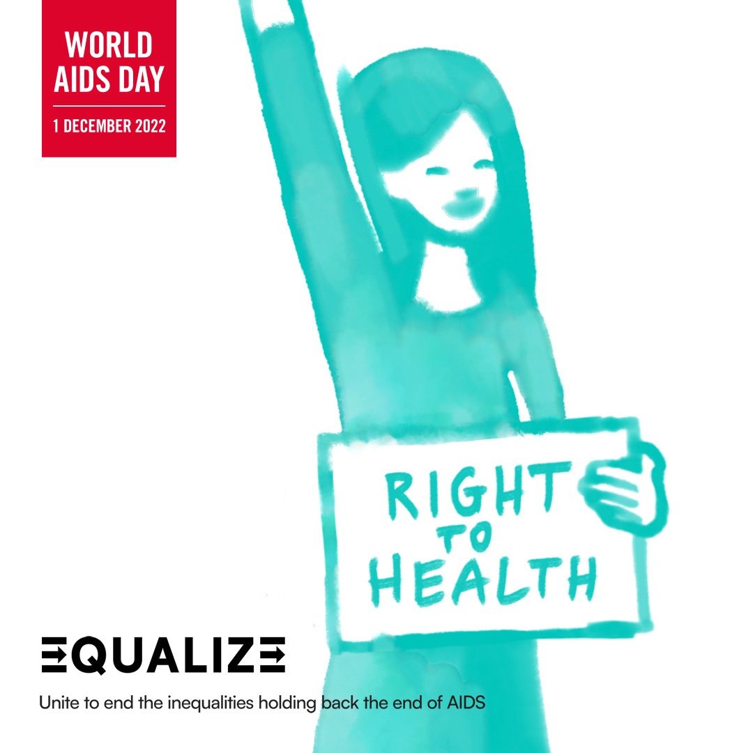 The AIDS pandemic took a life every minute in 2021, even though effective treatments are available. In the lead up to #WorldAIDSDay, join us in calling on leaders to ensure everyone has access to the life-saving HIV services they need. It's time to #Equalize!