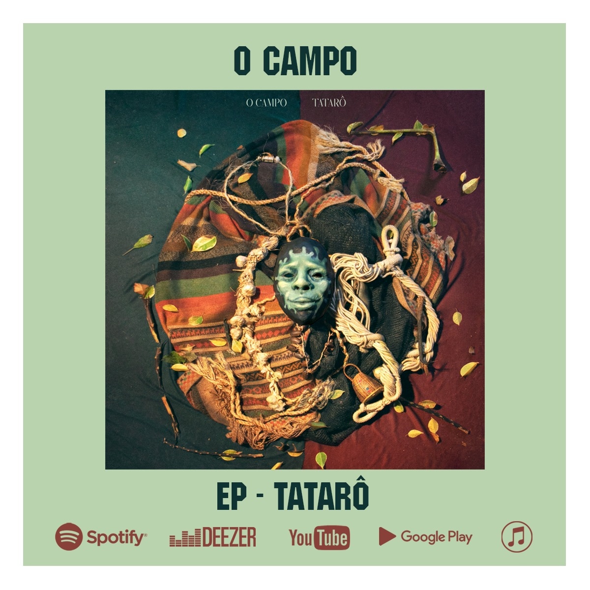 BangueRecords's tweet photo. LANÇAMENTOS #BANGUERECS
O Campo - EP "Tatarô" 
Depois de lançar seu álbum debut e alguns singles ao longo dos últimos anos, a banda taubateana O Campo lança seu novo EP, mostrando versatilidade entre gêneros musicais e a busca por novas sonoridades. https://t.co/2eFIxBevH6