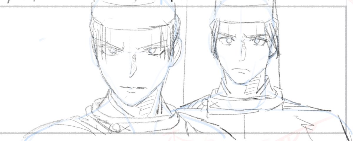 両目を使って真正面から手元を見られるようになったので顔がめちゃくちゃ描きやすいです。 