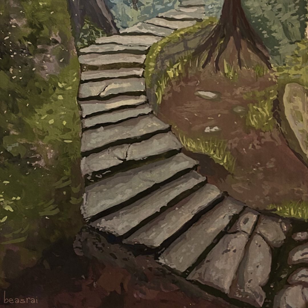beasrai's tweet photo. #gouache painting for uni!!
#cottagecore #arttwt #artmoots #artistsontwitter #ArtistOnTwitter #art https://t.co/NzsceRjqDX
