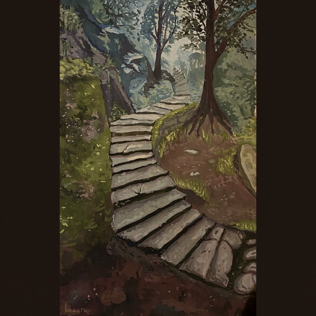 beasrai's tweet photo. #gouache painting for uni!!
#cottagecore #arttwt #artmoots #artistsontwitter #ArtistOnTwitter #art https://t.co/NzsceRjqDX