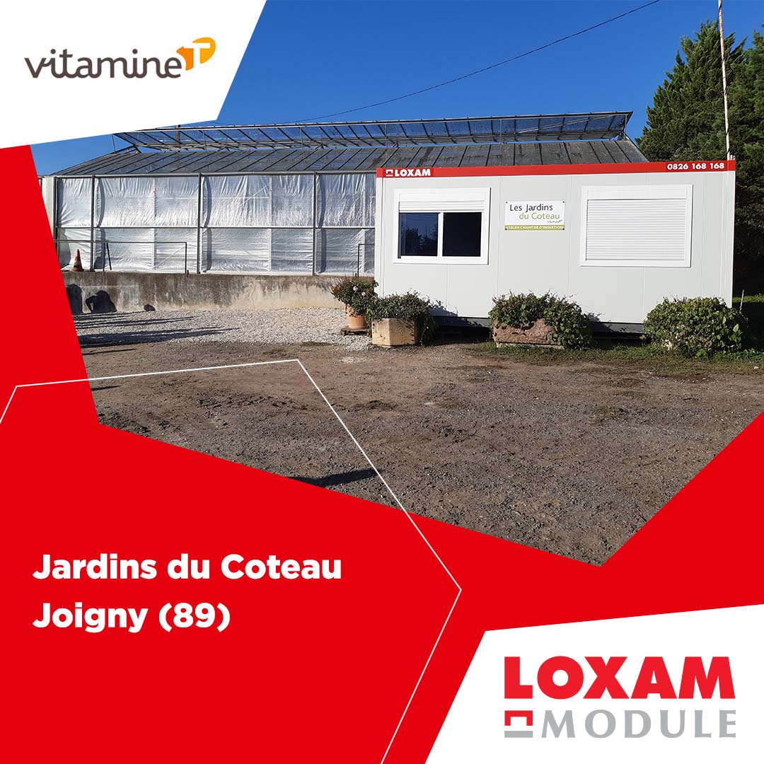 GroupeLOXAM's tweet photo. [#RSE] #LoxamModule, le spécialiste de la construction modulaire est fier d’accompagner le @groupevitamineT pour l’ouverture des Jardins du Coteau à Joigny, en leur fournissant un module. Cette création de ferme maraichère œuvre pour l’#inclusion 👉 https://t.co/TLbOzJiXiT https://t.co/8a1249LssM