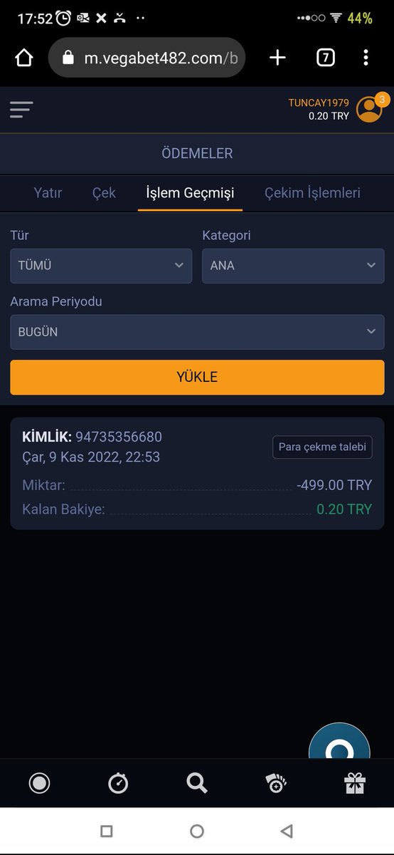 TuncayOran4's tweet photo. #Vegabet 
Kullanıcı adı. Tuncay1979 https://t.co/Q0xzdCYdZg
