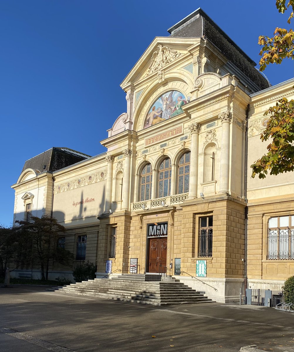 BendeCerjat's tweet photo. Belle visite ce matin au Musée d’art et d’histoire de #Neuchâtel #MahN, qui attire des milliers de visiteurs chaque année grâce aux célèbres automates de Jaquet-Droz (18e s.) mais aussi par ses expositions temporaires (actuellement l’expo #MeltingPot sur la céramique suisse) https://t.co/yjOF8j9RBs