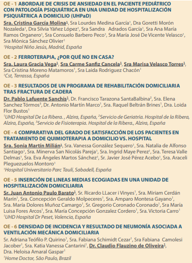 Sociedad_SEHAD's tweet photo. 15:50 – 🏅 A las cuatro también se presentarán, en el Salón Terra Lucis, las mejores comunicaciones de Enfermería/Fisioterapia/Trabajo Social del Congreso #SEHAD22, entre las que se encuentran: https://t.co/xBNpa5Yqfg