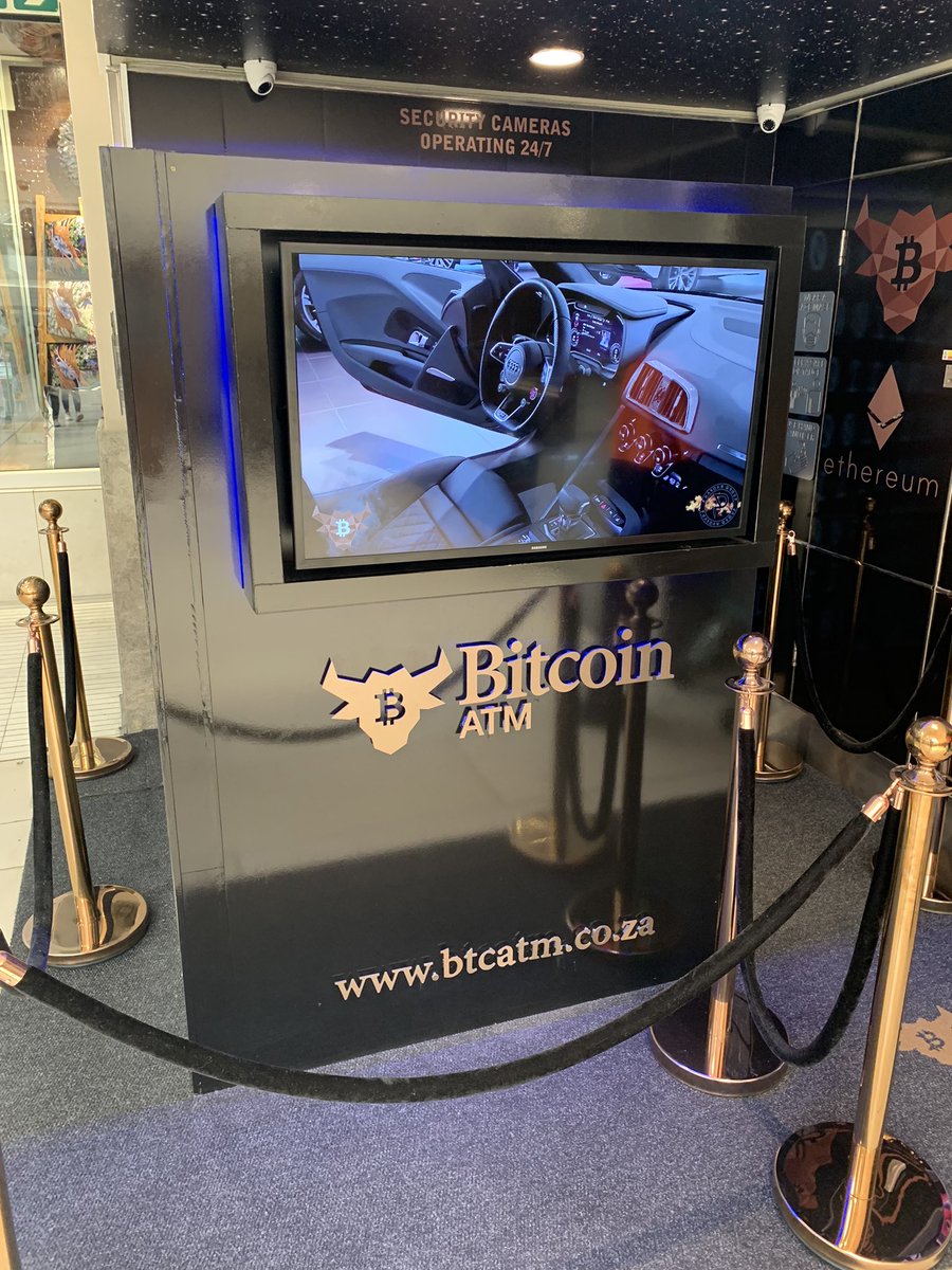 Bitcoin atm in Sandton city, South Africa