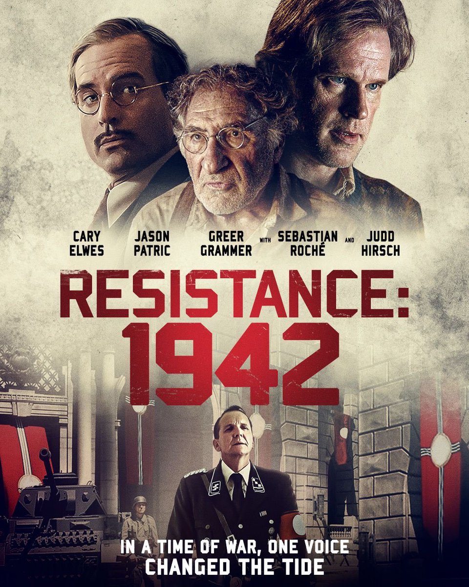 When one man’s faith filled message leads to a dangerous game of cat and mouse, hope must conquer all. Become captivated by the powerful story that is #Resistance1942. Available everywhere you buy or rent movies TOMORROW.