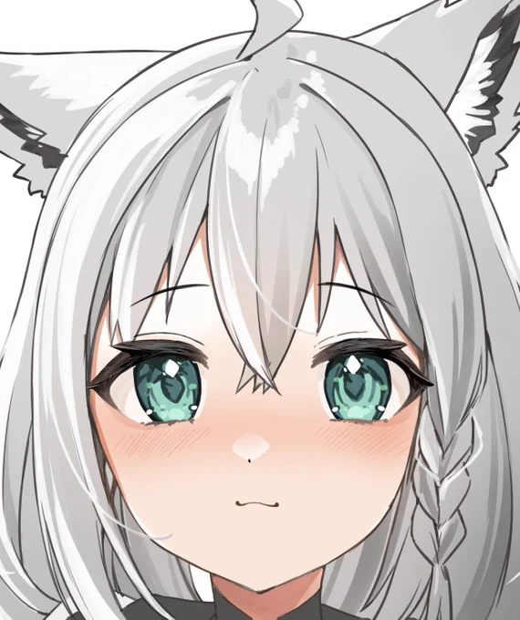 ふぶちゃのれんしう… #絵フブキ 