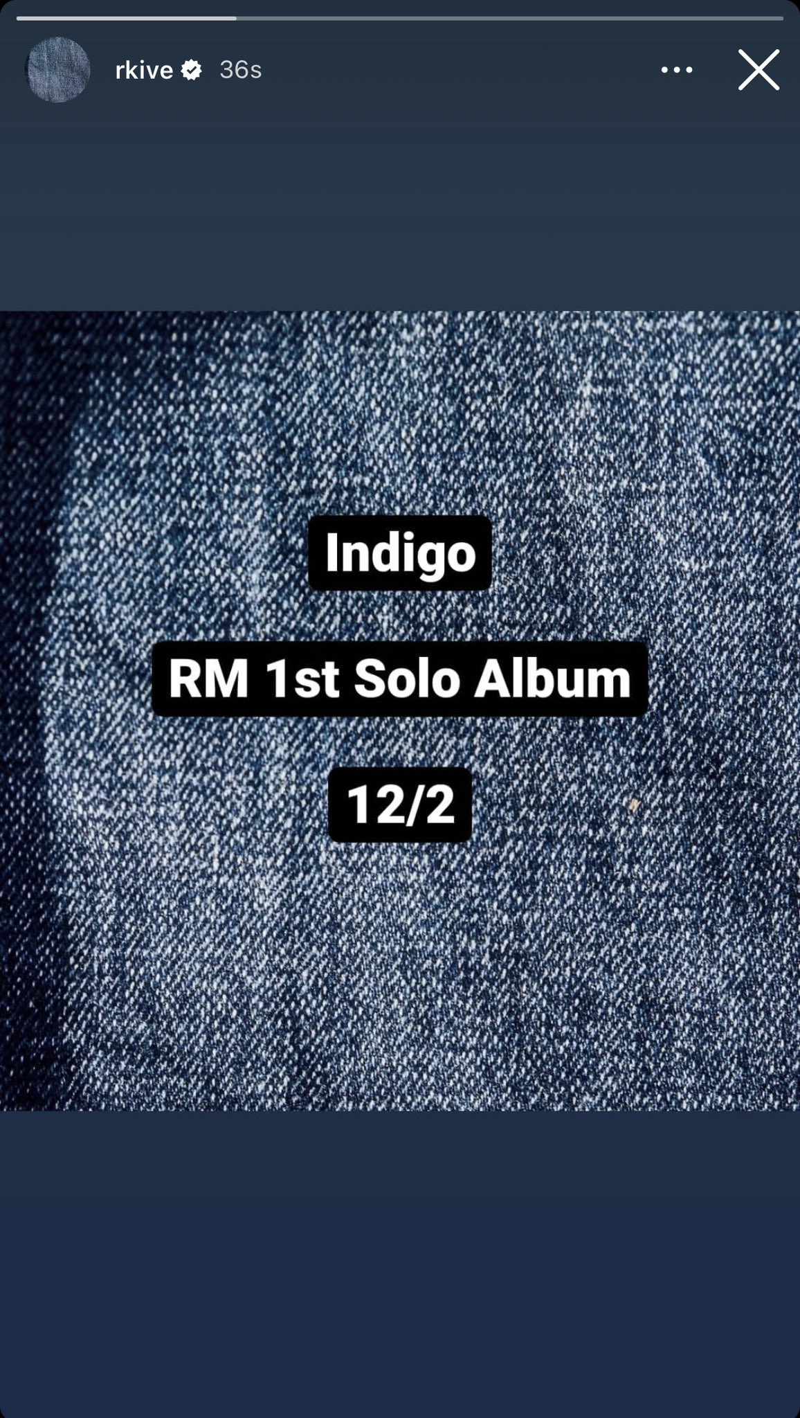 Bighit music on twitter indigo 2022 12 2 2pm kst 12am et rm 