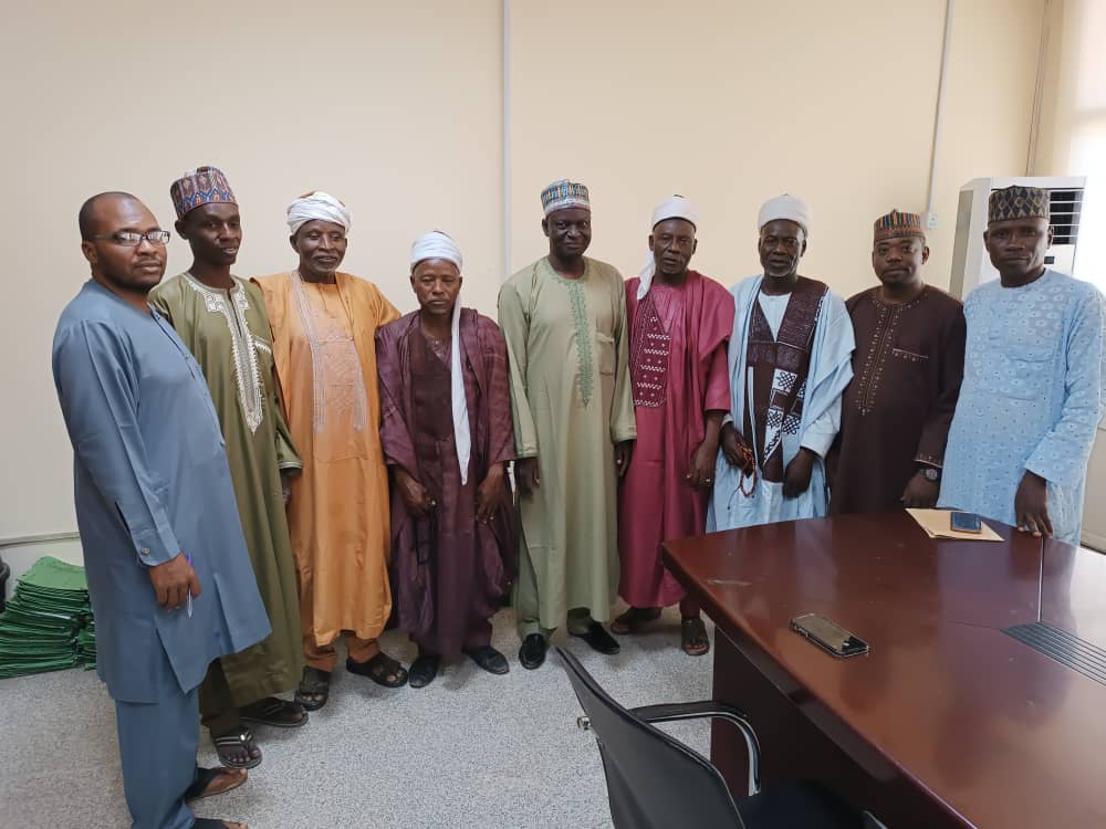 KNAGILE Office received a delegation from Getso SBMC on a Thank you visit regards SIG implementation. Applauded the effort of the state government for intervention. The Chairman prayed for the SPIU.