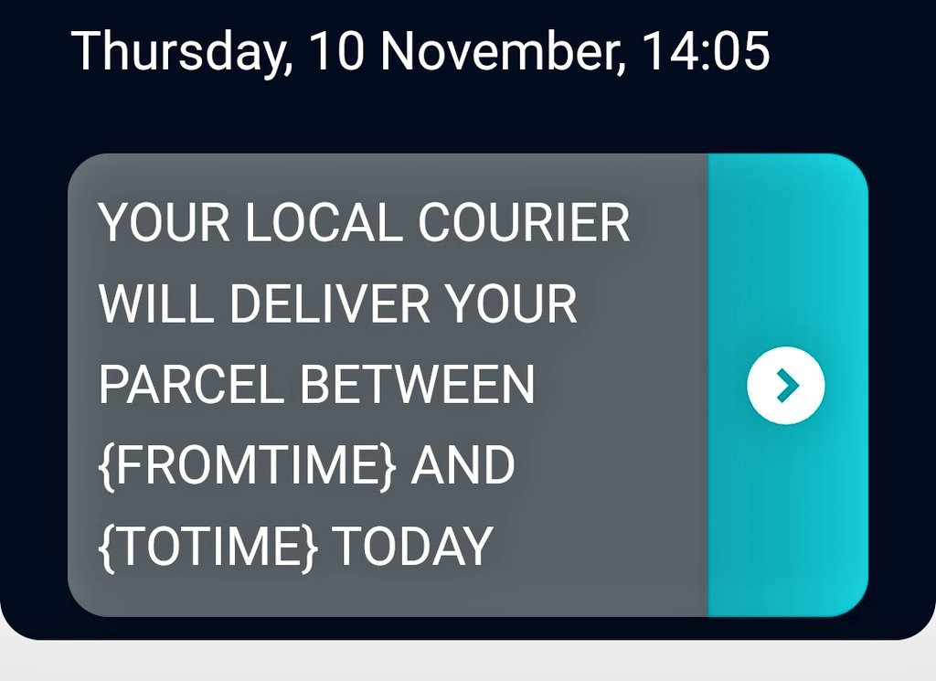 #Evri what's the point in having tracking if it doesn't tell you anything? Is this coming today or not. I need to know.