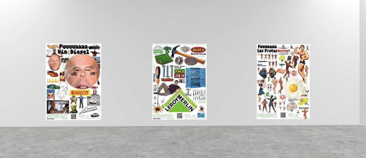 ChinaskiPablo's tweet photo. Nos han seleccionado en el festival internacional de Glasgow de poster con Fua! Vaya Expo. 
Bastante brutal la verdad. 
Muchísimas gracias al @bar_picnic por dejarnos exponerlos por primera vez, que fueron unos capos. https://t.co/DHvrEMcn3q