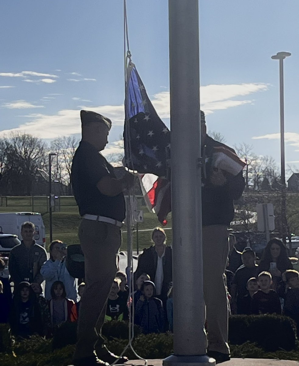 Celebrating Veterans Day  <a href="/GeneseoCSD/">Geneseo CSD</a>! Thank you Veterans for your service.#VeteransDay