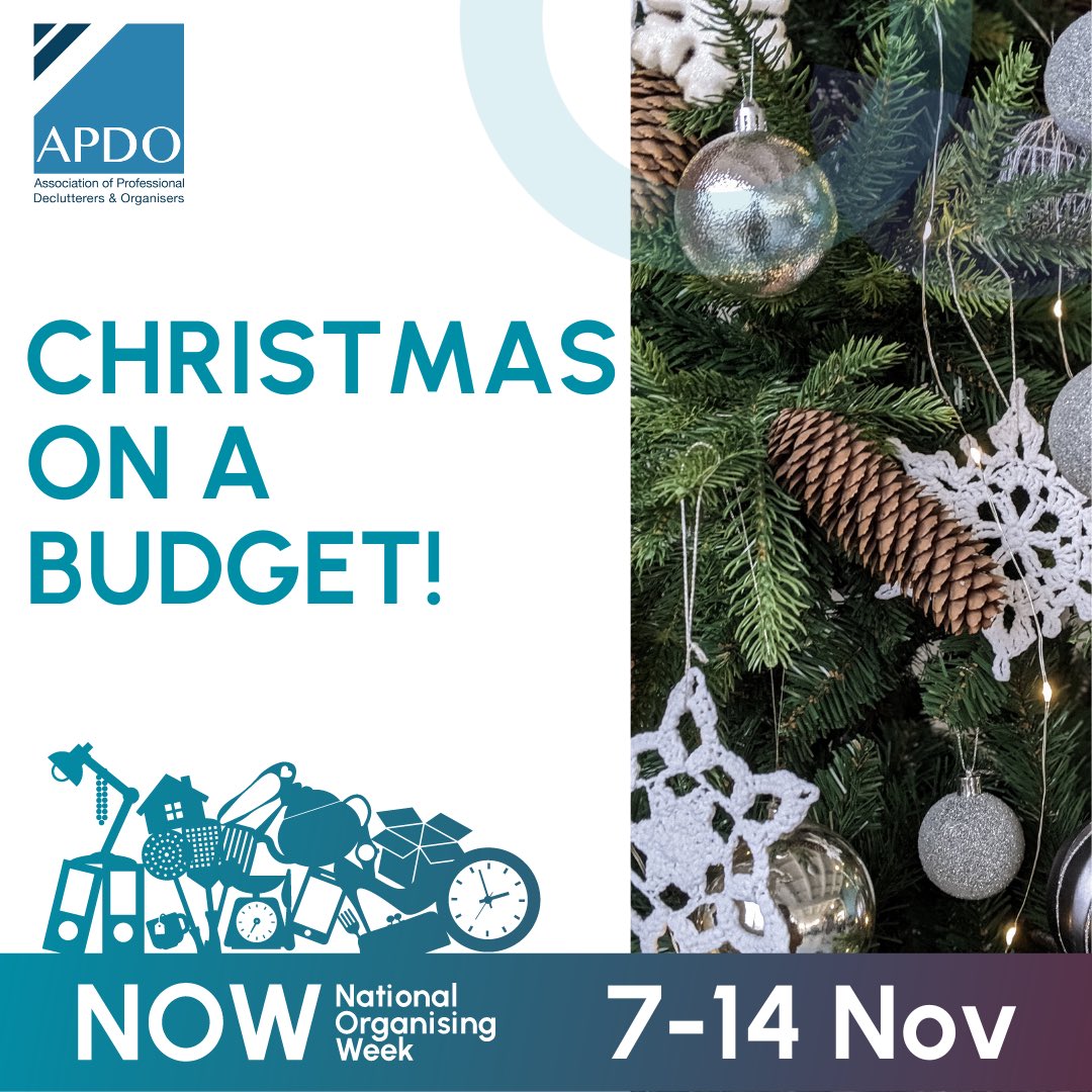 🧵thread
Tips for getting organised and spending less this Christmas....
Decide on a realistic budget and STICK TO IT. 
Make a list of what you actually NEED to buy (that includes gifts, food, Christmas cards, decorations). Don't be tempted by all the shiny things in the shops.