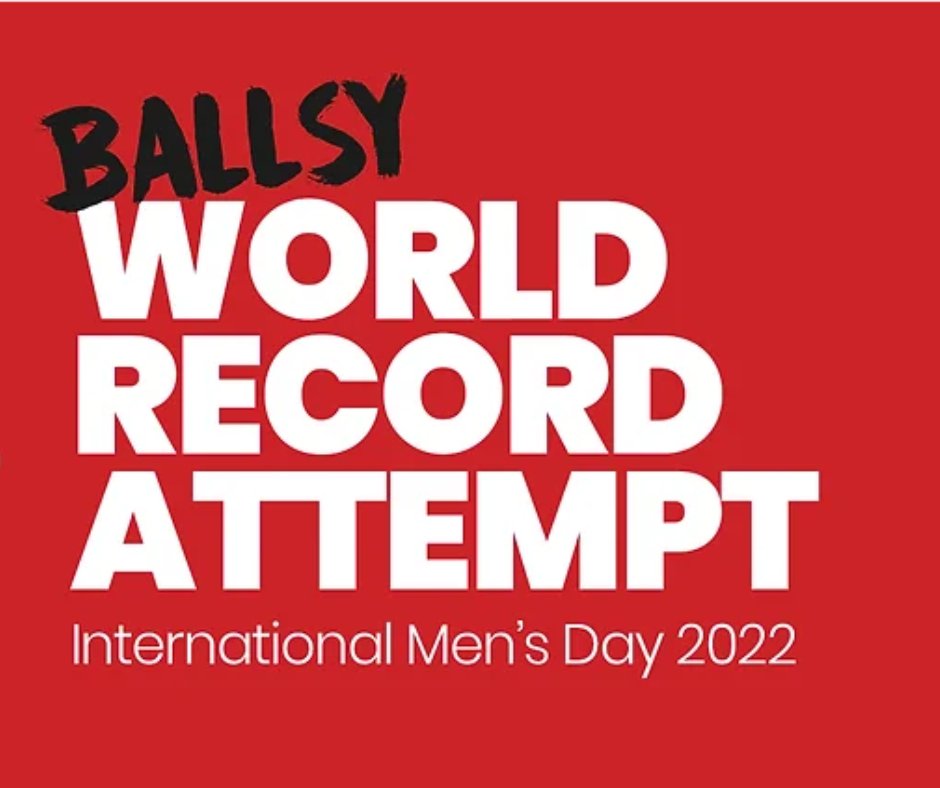 Help <a href="/RCTcharity/">The Robin Cancer Trust</a> break the BALLSIEST World Record ever!

Join us on International Men's Day (Saturday 19th November) and help us break the Guinness World Record for the 'Largest Simultaneous Self Check for Testicular Cancer!'

okt.to/sdXqSP