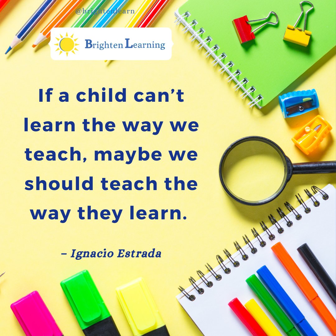 BrightenLearn's tweet photo. Every learner is unique; #onesizedoesnotfitall -How we meet & support #diversity in our #learningcommunities matters
#teachhowtheylearn #inclusion #inclusiveeducation #equityineducation #accessibility #equalopportunities #educators #SEL #edchat #specialeducation #educationforall https://t.co/CXPaNNXBxq
