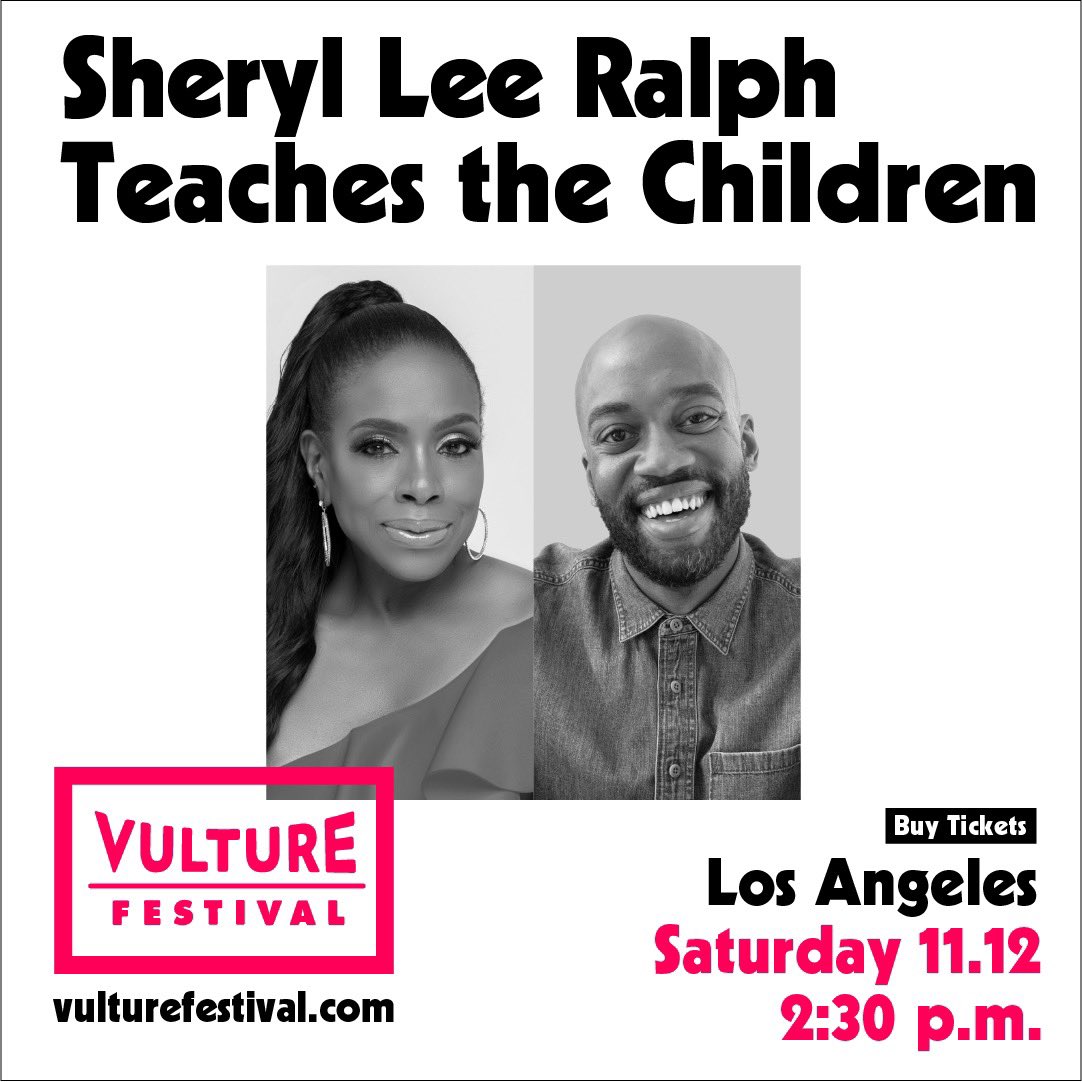 We want to relish in @thesherylralph iconic Emmy’s acceptance speech (and song) forever so we’ve invited her to join host @samsanders of Vulture's flagship podcast Into It, for a live episode. Get👏Your👏Tickets👏. Link in bio.