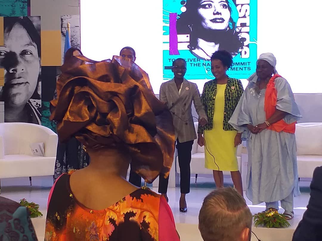 UNFPA_Zimbabwe's tweet photo. Amid continued evidence of the denial of #sexualandreproductiverights, the #Commission calls for a global agenda for #sexualandreproductivejustice, premised on #justice as integral to achieving development.
#ICPD25 #LeavingNoOneBehind #TheMarchContinues @Emuia @kadrykulova1 https://t.co/LBmUReivHo