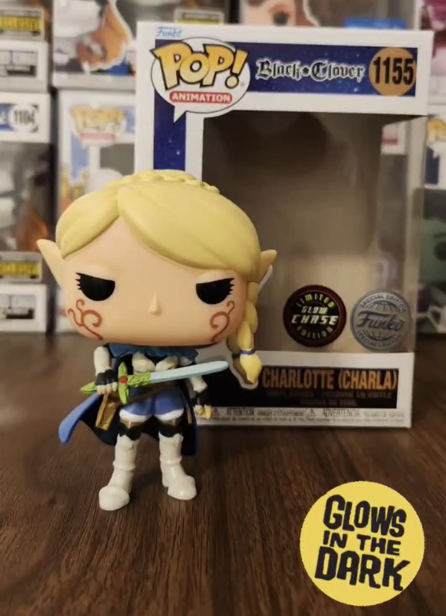 Funko POP - Charlotte (Charla CHASE) - Signed by Colleen