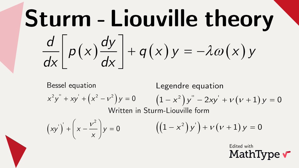 Sturm Liouville Theory , Sturm–Liouville Theory – ODVWG