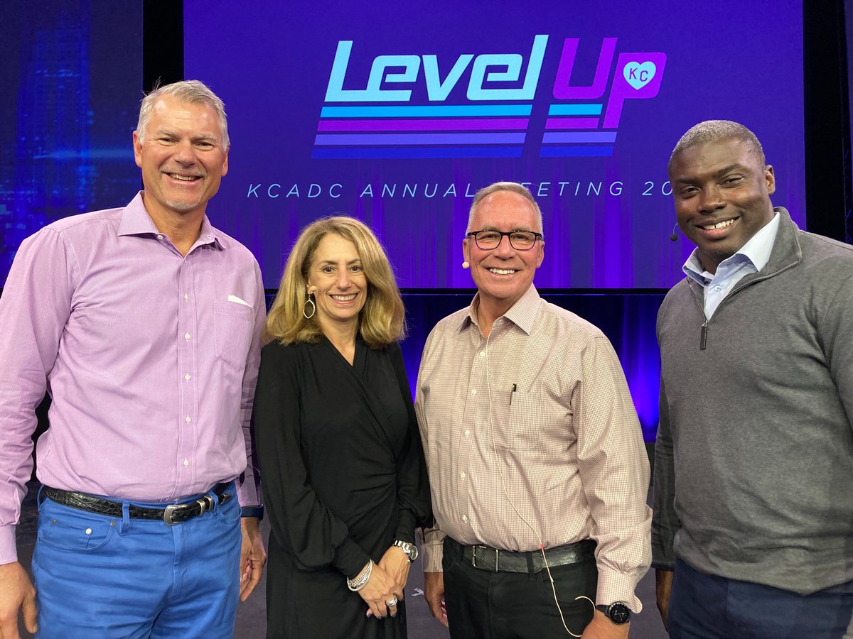 So much fun working on <a href="/ithinkKC/">KCADC</a>'s annual luncheon with these guys. Huge thanks to <a href="/BurnsMcDonnell/">Burns & McDonnell</a>'s Ray Kowalik and <a href="/Lockton/">Lockton</a>'s Brian Roberts for their work as co-chairs this year and, as always, for <a href="/TimCowden/">Tim Cowden</a>'s leadership. Let's keep this momentum going to #LevelUpKC!