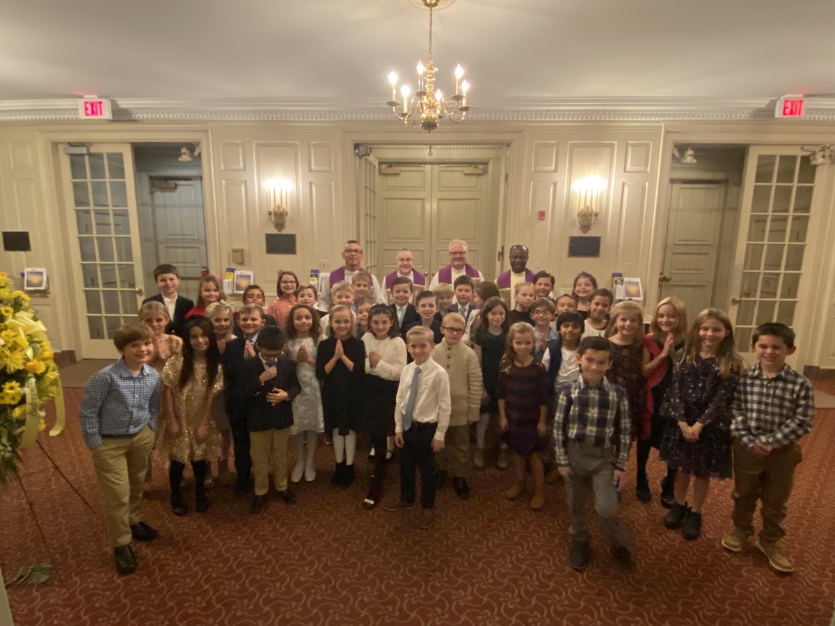 OLPHWarriors's tweet photo. Our 2nd graders had their First Reconciliation this week. Two homerooms participated on Monday and the second two homerooms were on Tuesday night. Congratulations to our Class of 2029 on this important Sacrament! #OLPHStrong β€βπ https://t.co/v6ftT6POV6