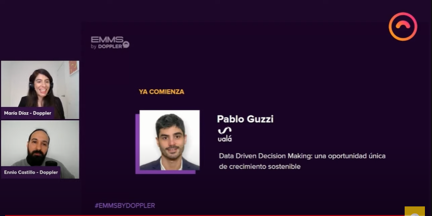 GLMDigial's tweet photo. Se viene @guzzipa con "Data Driven Decision Making: una oportunidad única de crecimiento sostenible" en el #EMMSbyDoppler https://t.co/K9NBwdliHA