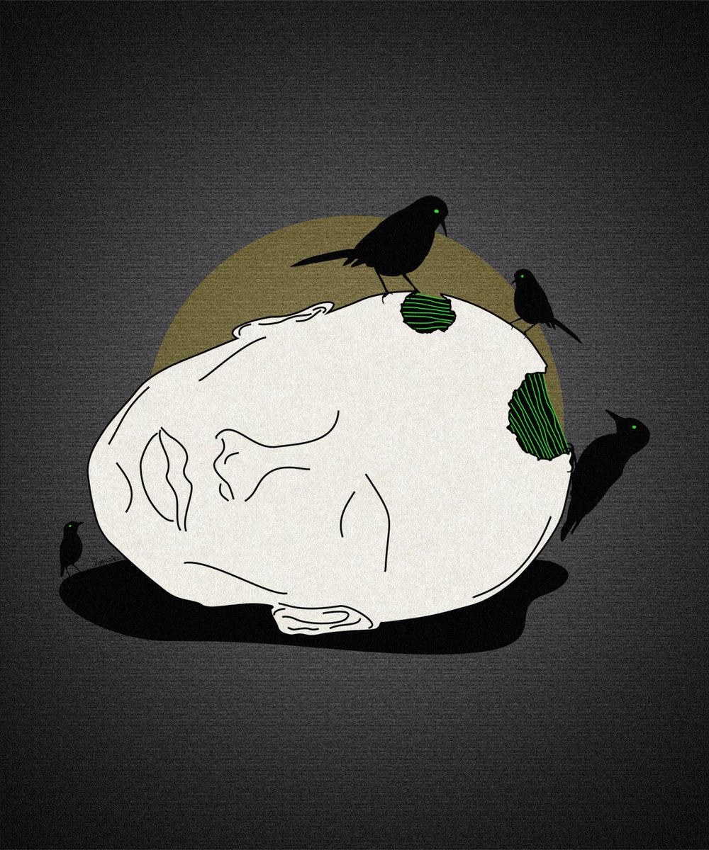 🎉🎉🎁 GIVEAWAY 🎁🎉🎉
To celebrate my anniversary month I'm giving this 1/1 "Intrusive Thoughts" to a lucky person, you just have to👇🏼

✅ Follow 
✅ Like and RT 
✅ Tag some frens
✅ Use #AnniversaryRasden

Winner will be announced on Nov 15 with my GM post.
Good luck!💚✨